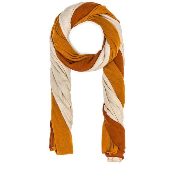 DONNI Blanket Scarf Color Block Autumn NWT - Picture 1 of 5